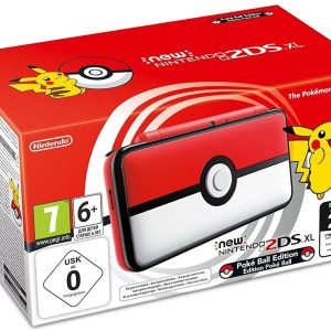 New Nintendo 2DS XL Edición PokéBall rojo blanco